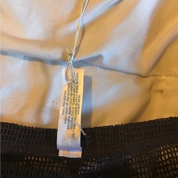 Pacific Cove 1X plus size black swimsuit cover up pants NWT - Picture 4 of 9